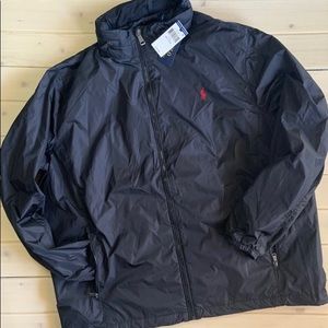 Polo Ralph Lauren Men's Hooded Windbreaker Jacket Blue 2XL